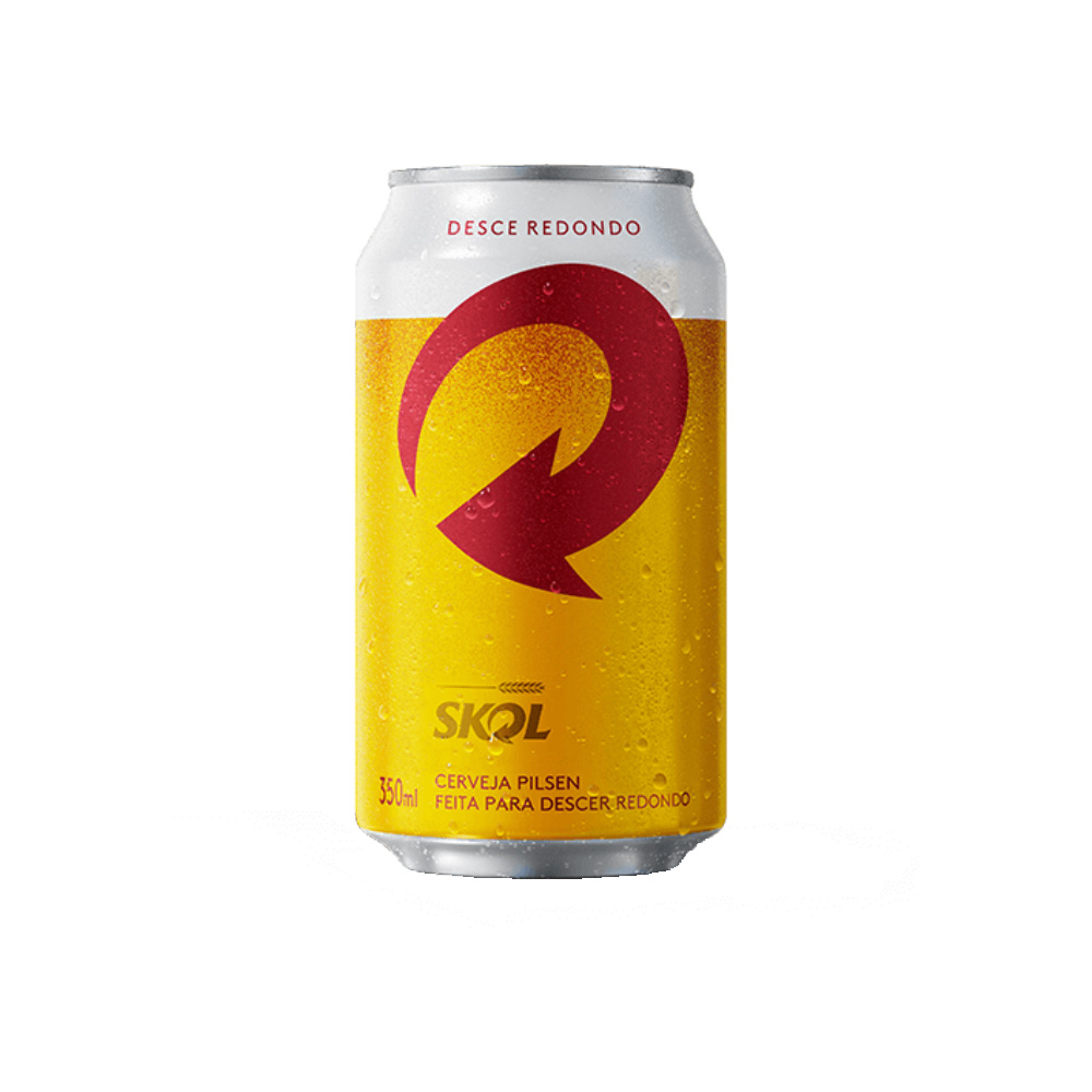 Cerveja Skol Lata 350ml