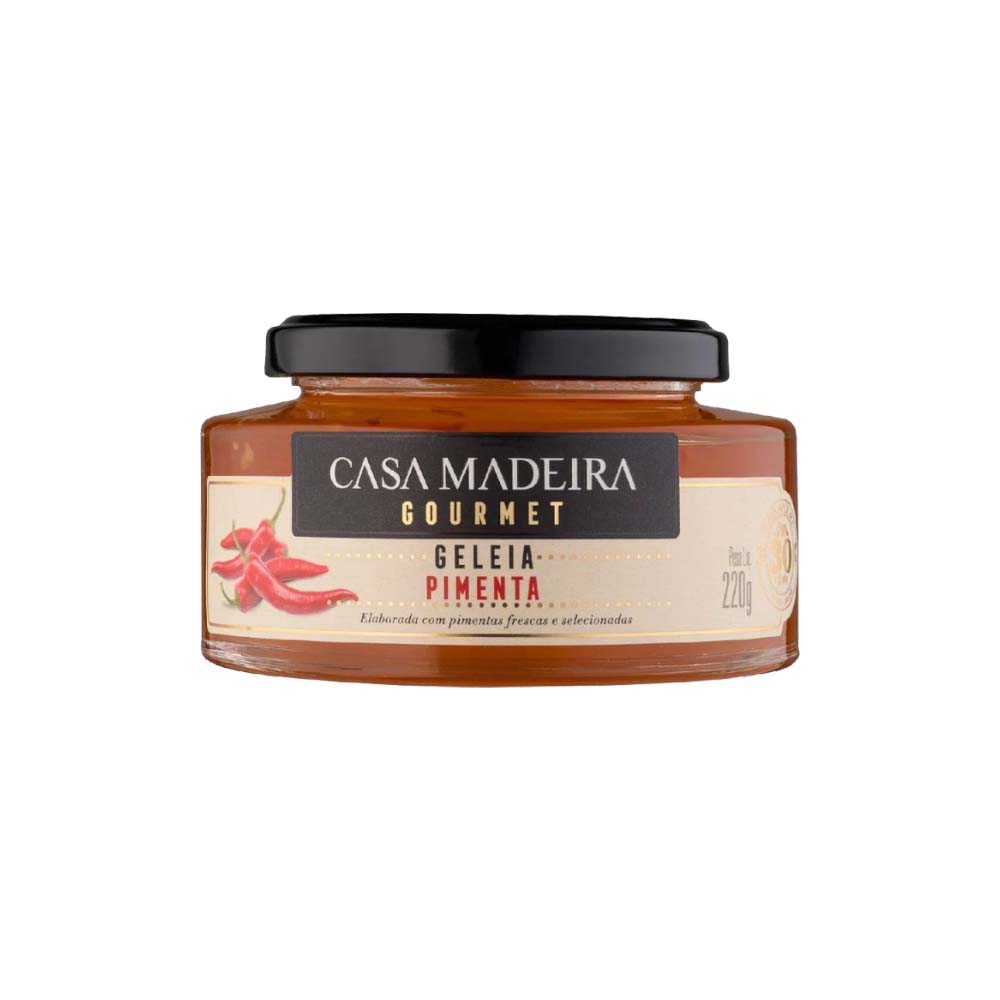 Geleia Gourmet de Pimenta Casa Madeira 240g