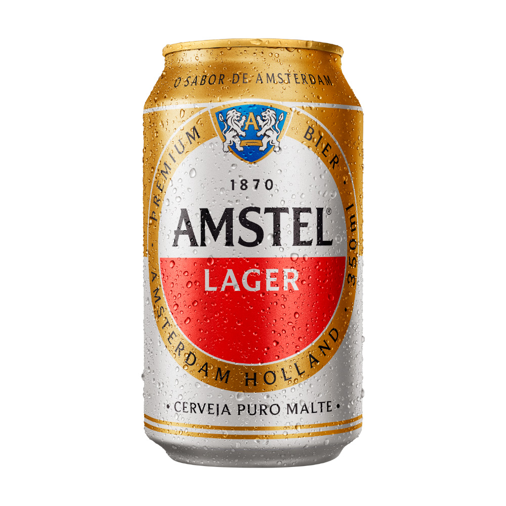 Cerveja Amstel Lager Puro Malte 350ml