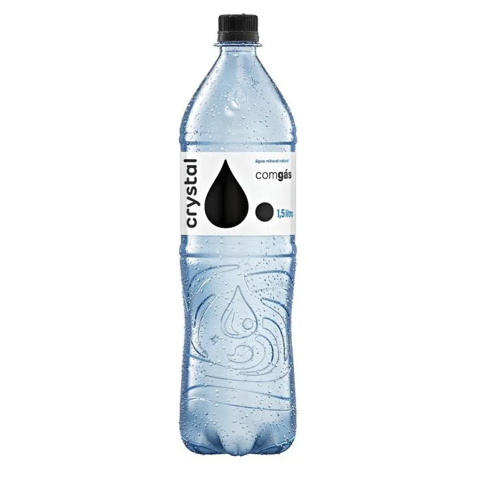 Agua Crystal com Gas 1,5L