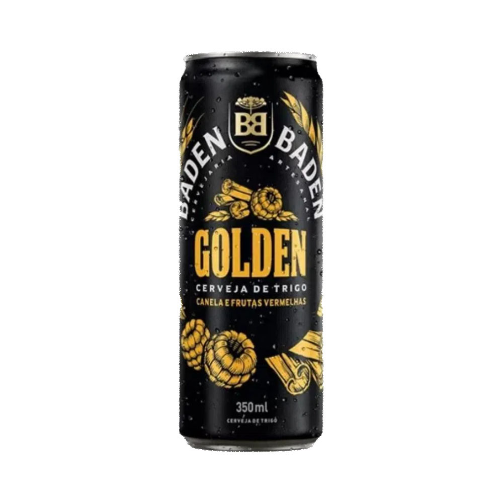 Cerveja Baden Gold Pale Ale Lata 350ml