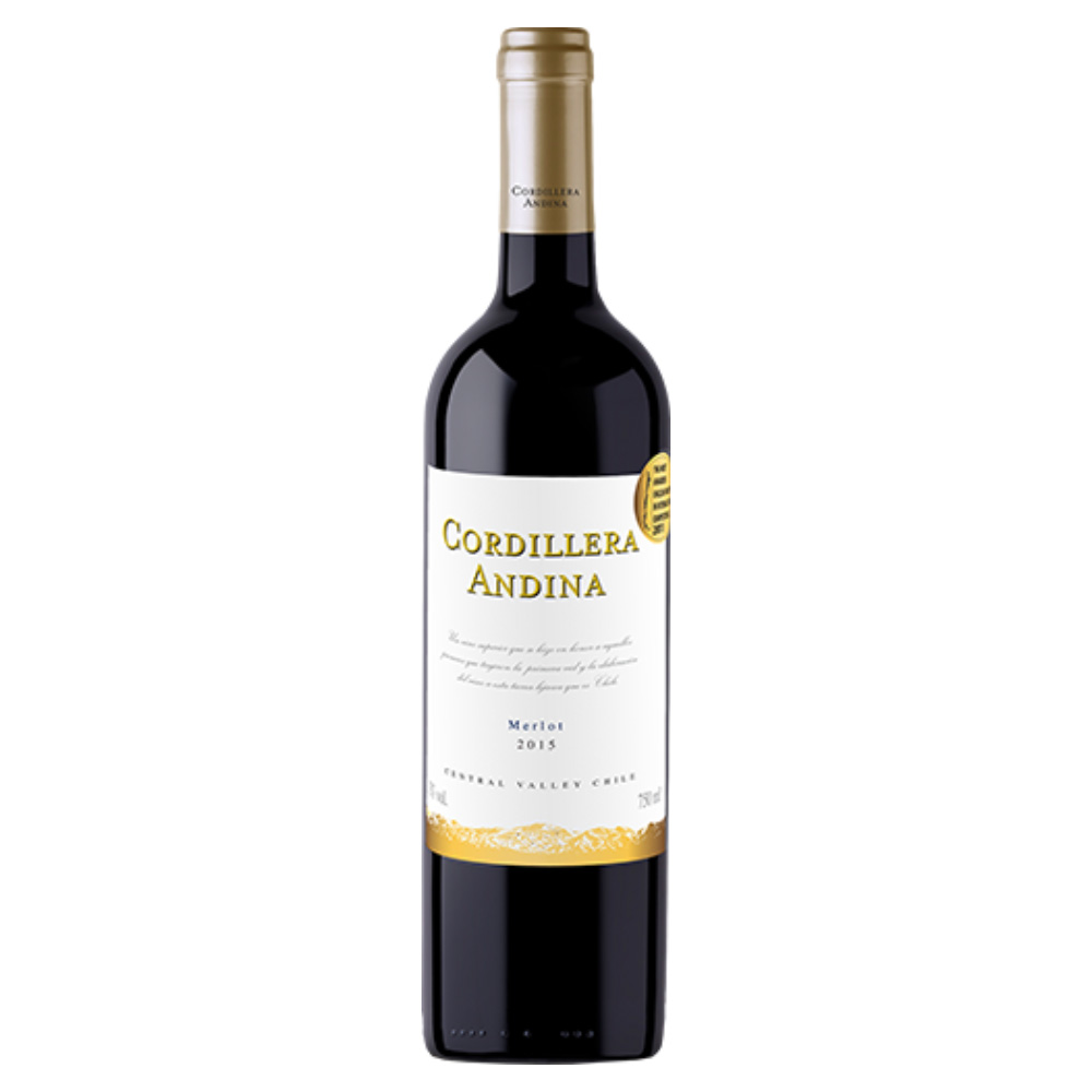 Vinho Cordillera Andina Merlot 750ml