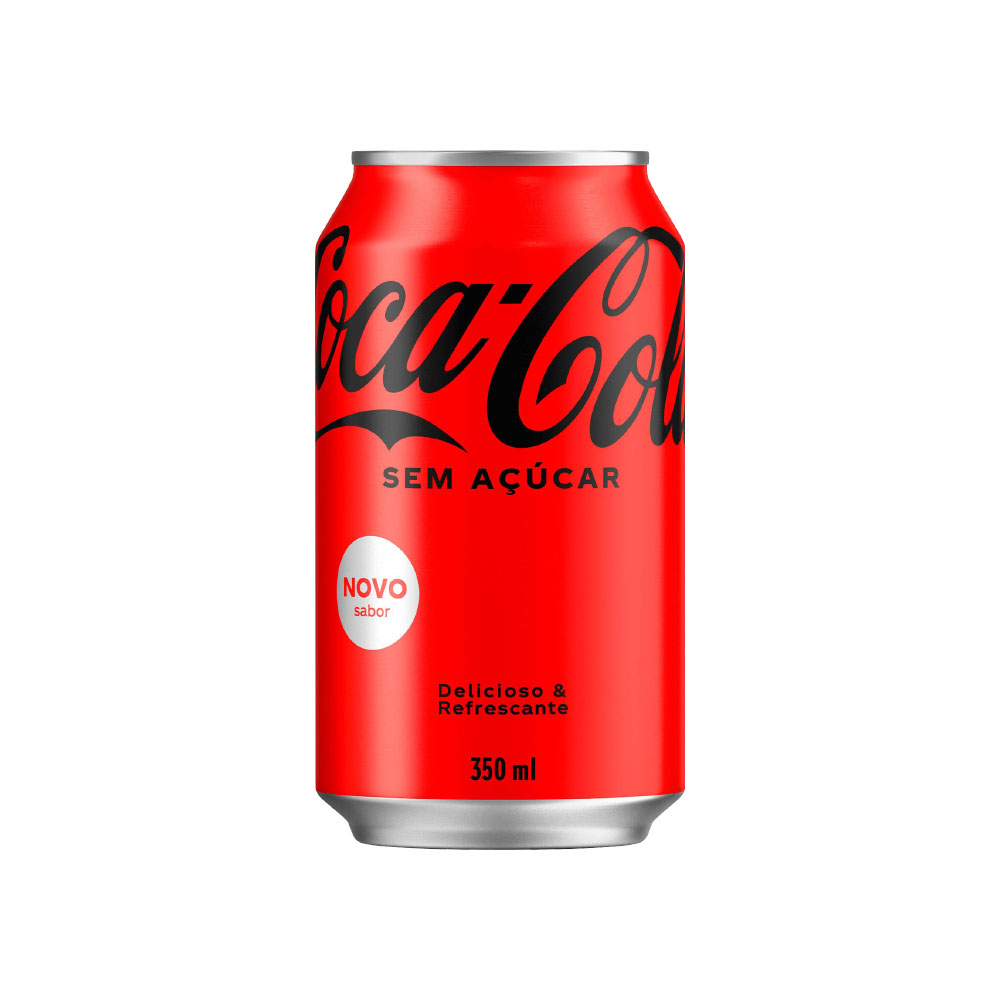 Coca Cola Zero Acucar Lata 350ml