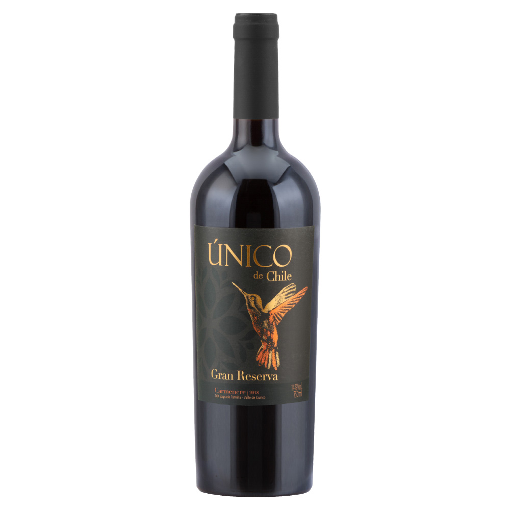 Vinho Chileno Unico Gran Reserva Carmenere 750ml
