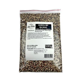 Quinoa Mix em Grão (Preta, Branca e Vermelha) 500g