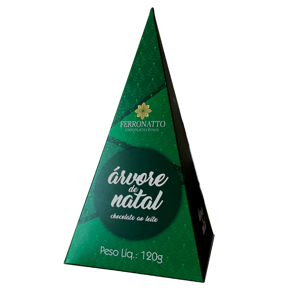 Arvore de Natal Chocolate ao Leite 120g