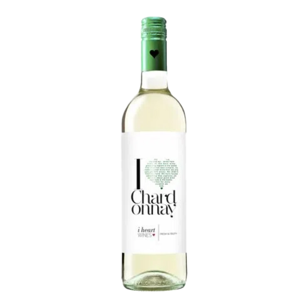 Vinho Espanhol I Heart Chardonnay Demi-Sec 750ml