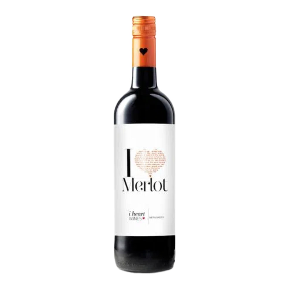 Vinho Espanhol I Heart Merlot Demi-Sec 750ml
