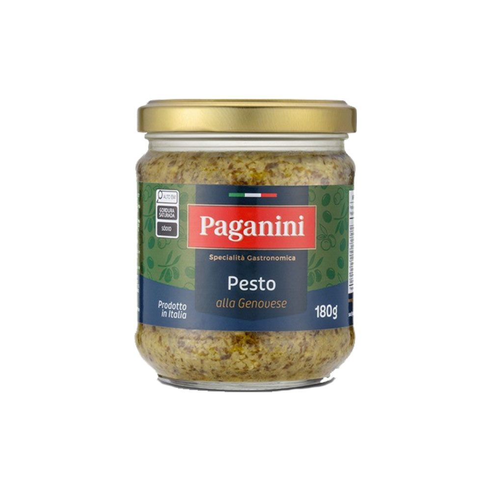 Pesto Alla Genovese Paganini - Molho Pesto Genovese 180g