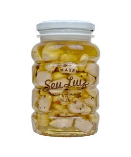 Alho em Conserva em Óleo Comestivel Armazém Seu Luiz 300g