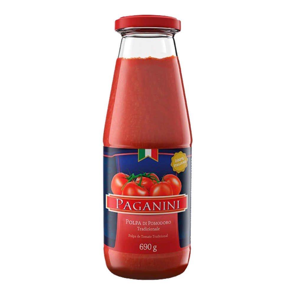 Passata ou Polpa de Tomate Paganini 680g