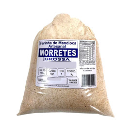 Farinha de Mandioca Artesanal de Morretes Grossa 1kg