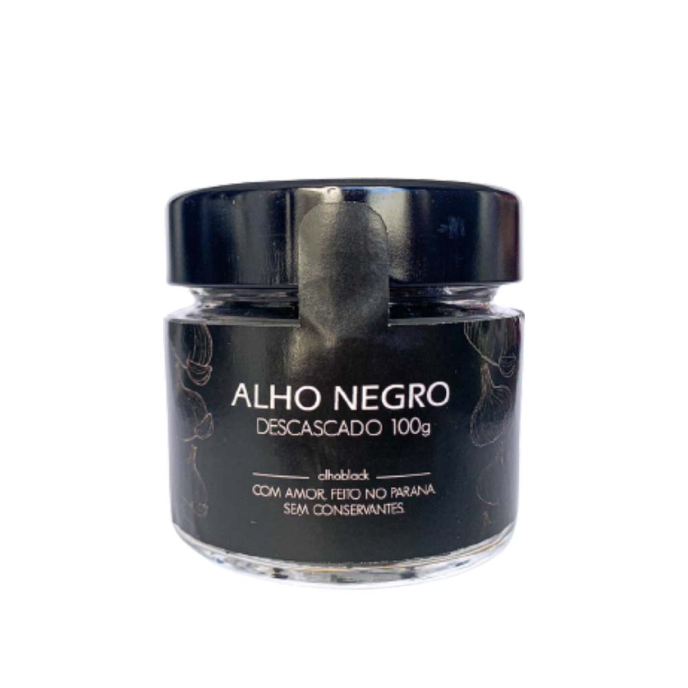 Alho Negro Descascado Gourmet 100g