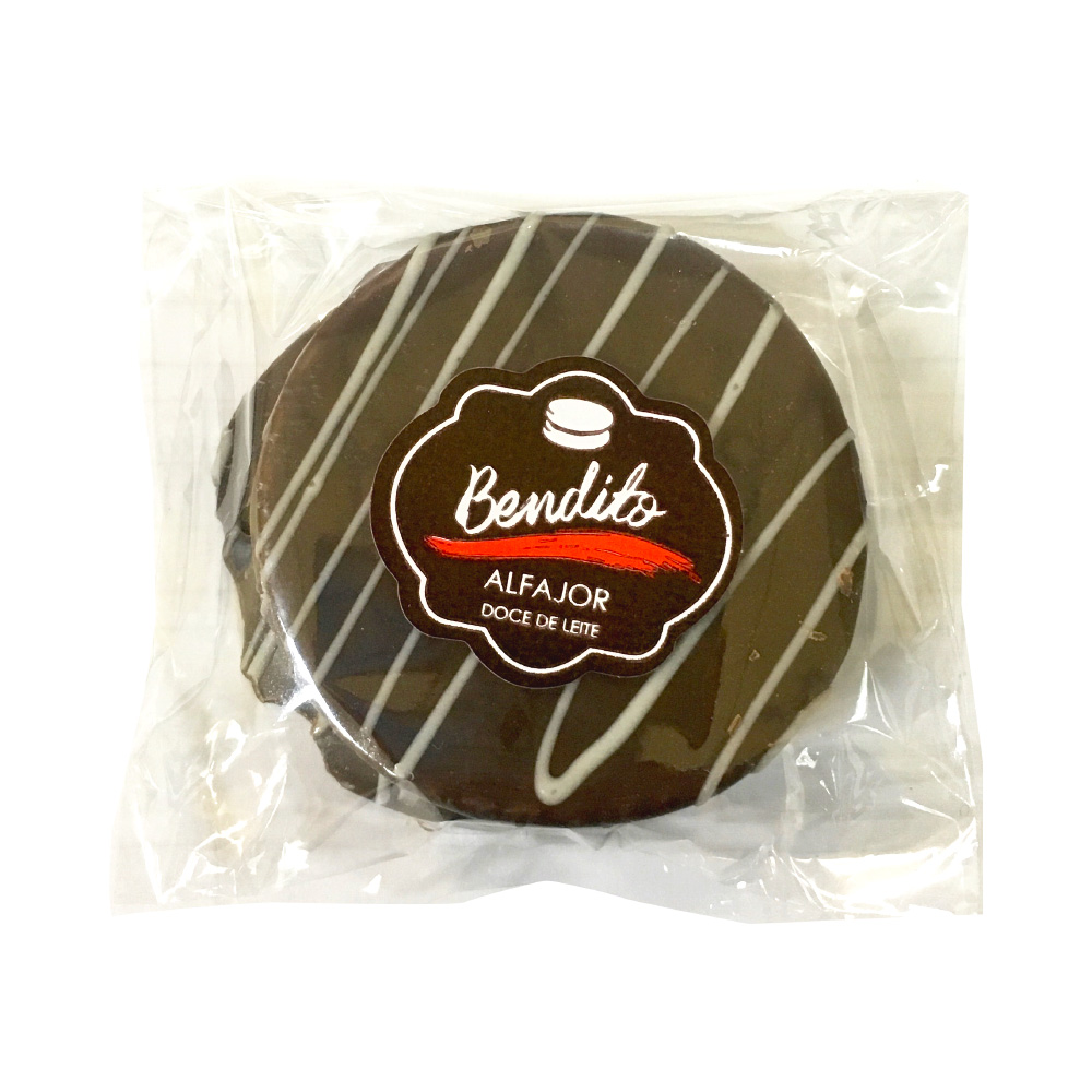 Alfajor Redondo Doce de Leite 65g Bendito