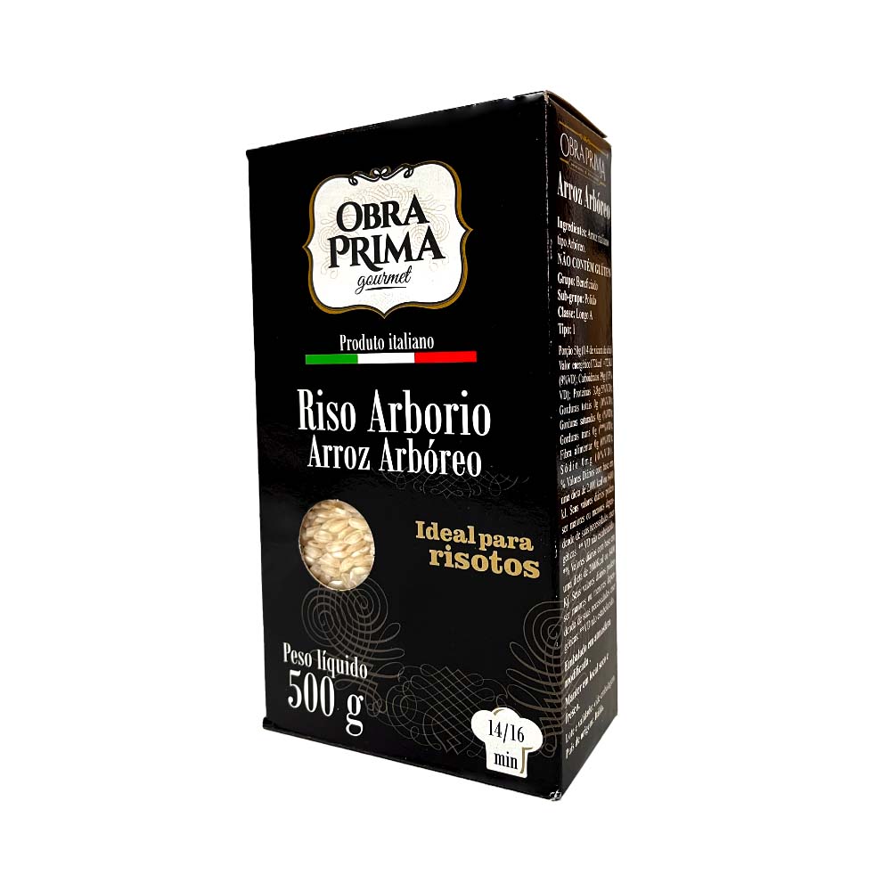 Arroz Arboreo Gourmet Obra Prima 500g