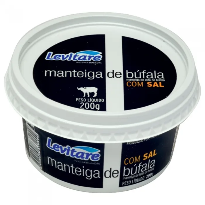 Manteiga de Bufala com Sal Levitare 200g