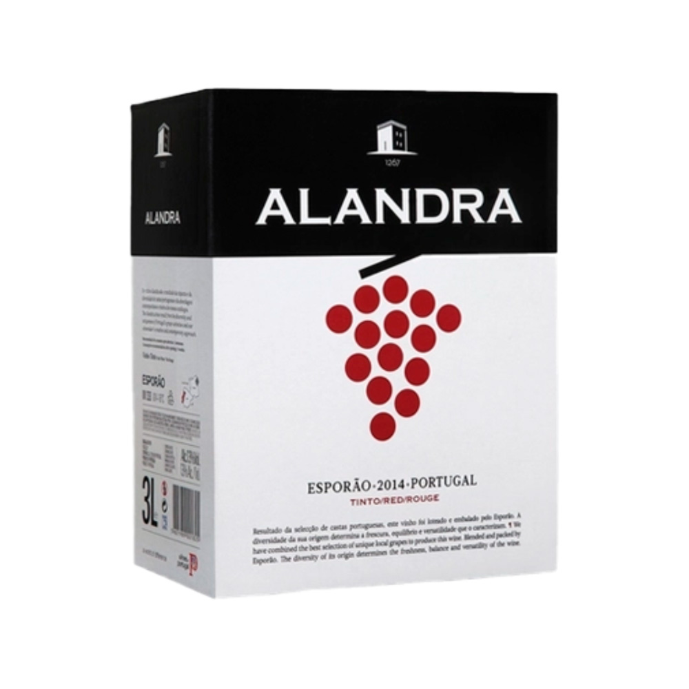 Vinho Portugues Alandra Bag in Box 3 Litros Esporao