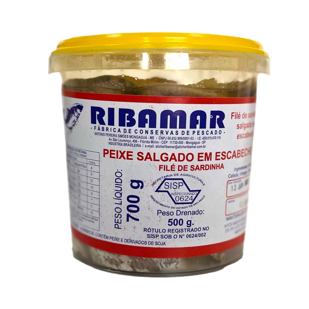 Rollmops - File de Sardinha Enrolado em Cebola Escabeche 500g