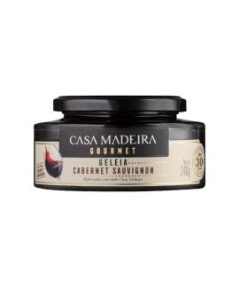 Geleia de Uva Cabernet Sauvignon Gourmet Casa Madeira 240g