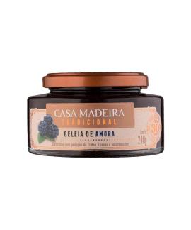 Geleia Gourmet de Amora com pedacos Casa Madeira 240g