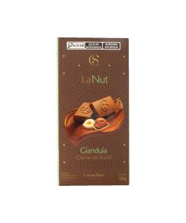 Tablete La Nut Choc ao Leite c/ Creme de Avelã CS 100g