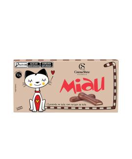 Chocolate ao Leite Miau c/ Recheio de Leite 70g CS