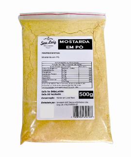 Mostarda Amarela em Pó 500g Armazém Seu Luiz