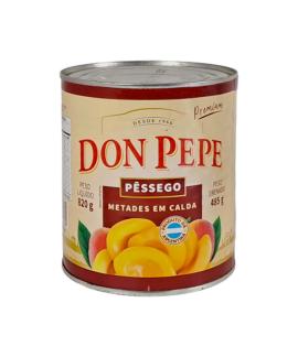 Pêssego em Metades Premium em Calda 485g Don Pepe