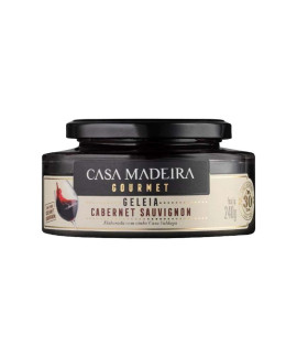Geleia de Uva Cabernet Sauvignon Gourmet Casa Madeira 240g