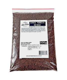 Quinoa Vermelha Peruana Premium em Grão 500g