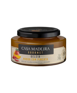Geleia de Manga com Pimenta Gourmet Casa Madeira 240g