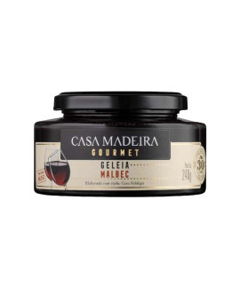 Geleia de Uva Malbec Casa Madeira Gourmet 240g