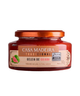 Geleia de Goiaba Tradicional Casa Madeira 240g