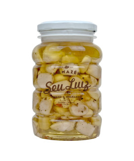 Alho em Conserva em Óleo Comestivel Armazém Seu Luiz 300g