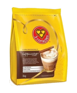 Café Cappuccino Classic 3 Corações 1kg