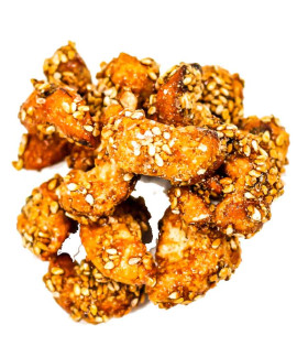 Castanha de Caju Caramelizada com Gergelim 350g Seu Luiz