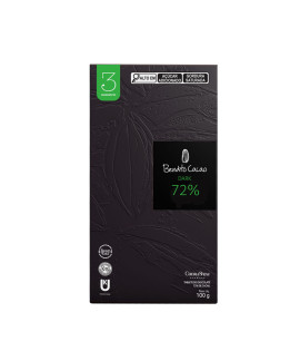 Tablete Bendito Cacau 72% Cacau Show 100g