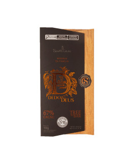 Tablete Bendito Cacau Dedo de Deus 67% Cacau Show 100g